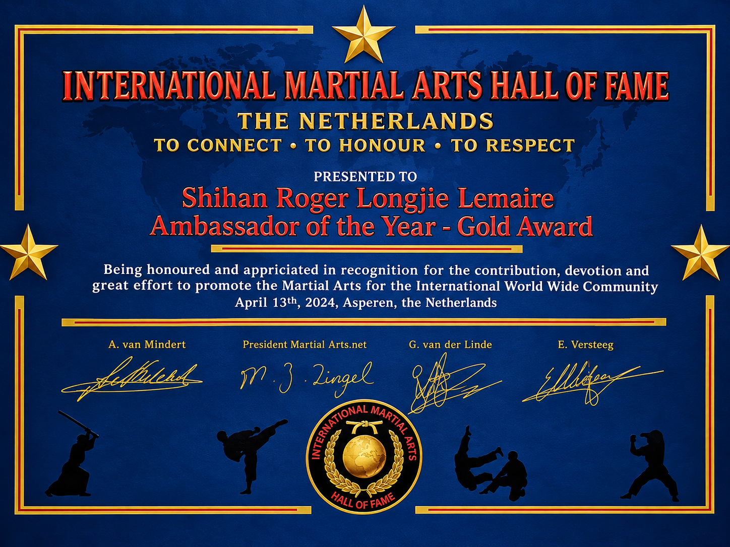 Hall of fame.
